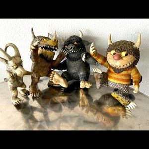 Where the Wild Things Are 4 figures